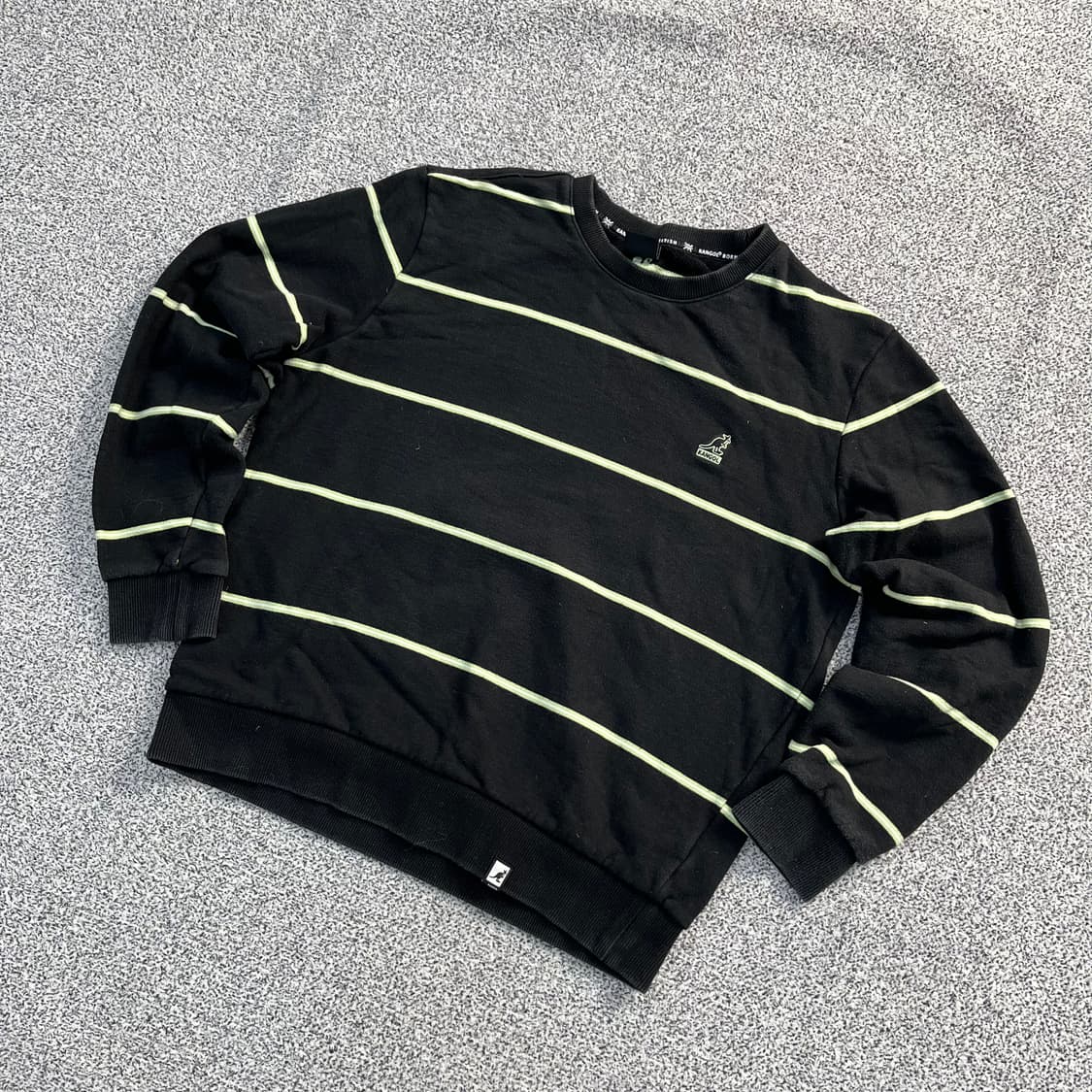 L 캉골 스트라이프 맨투맨 0320M 상품이미지1