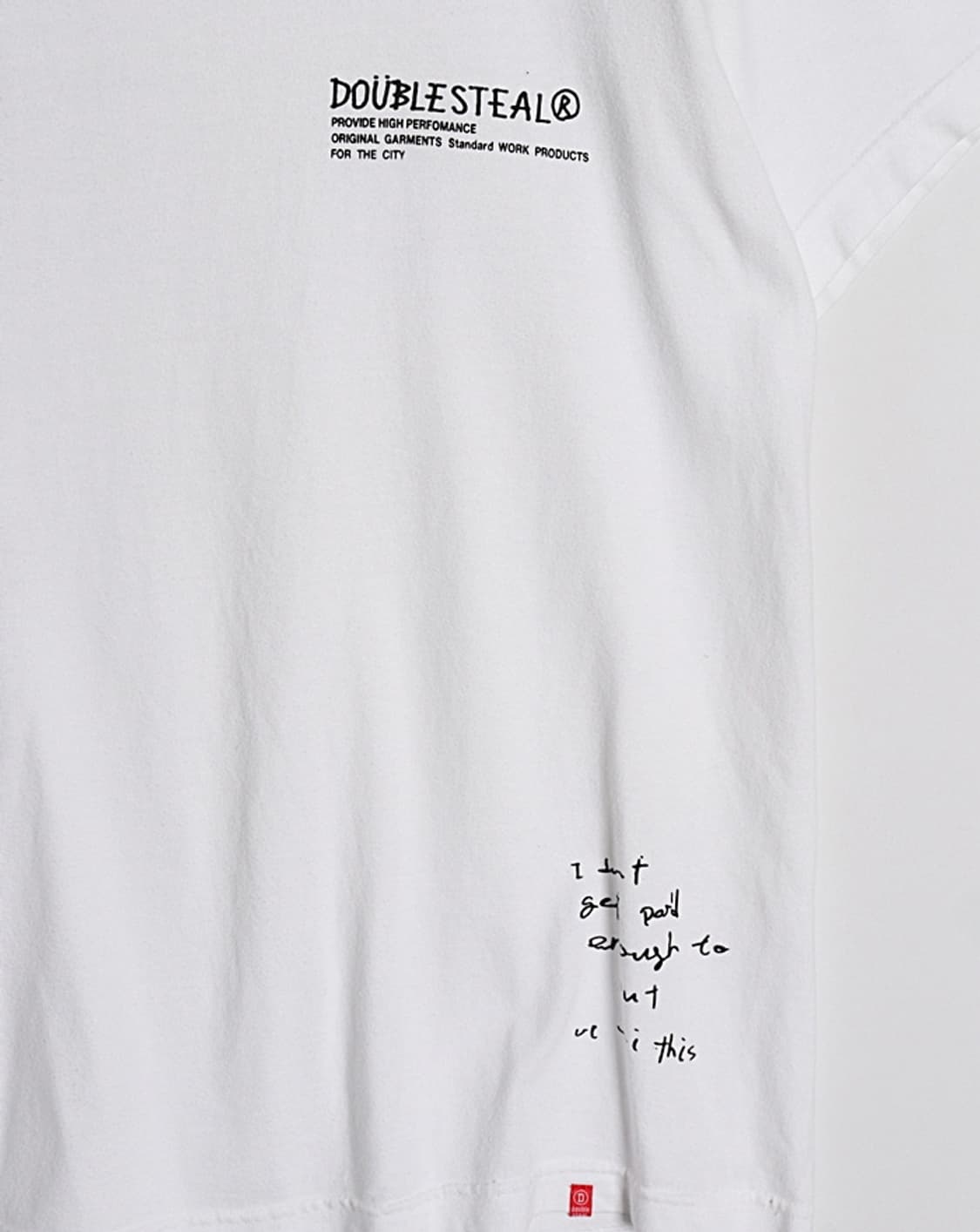  DOUBLE STEAL Print T-Shirts 상품이미지4