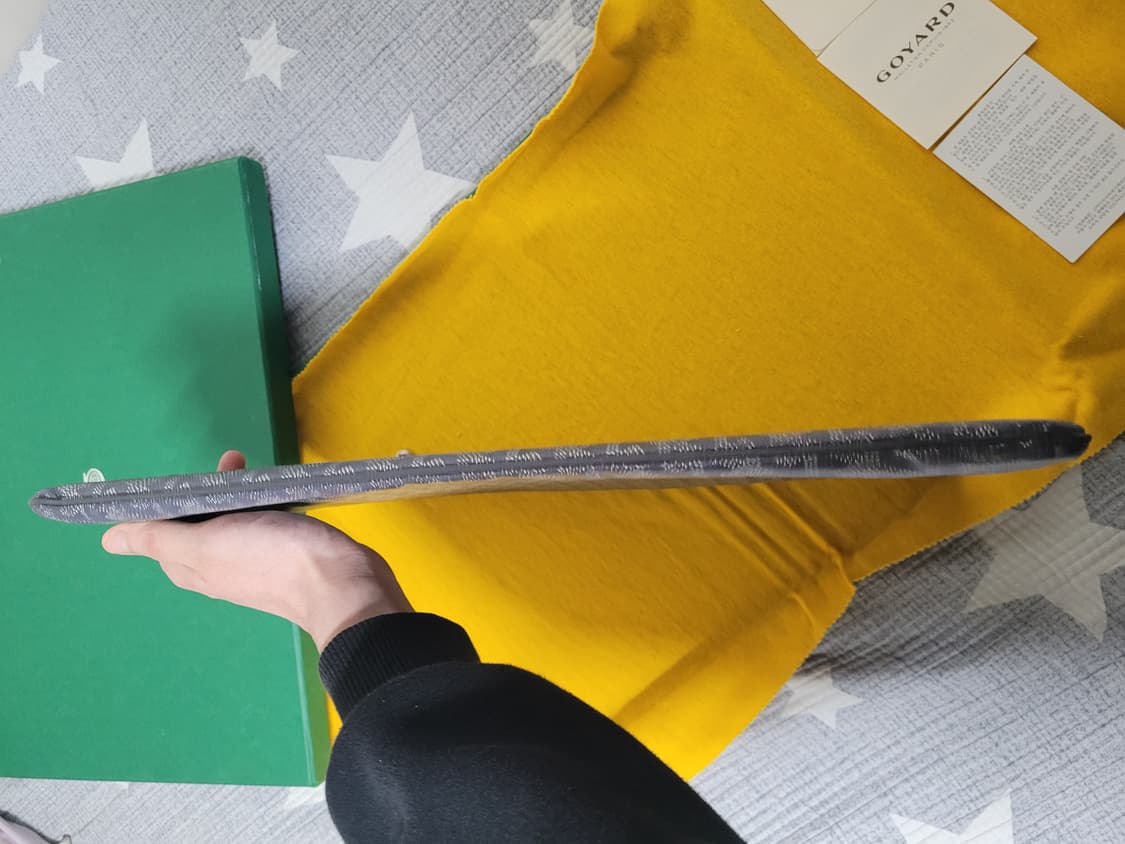 고야드 GM 세나 클러치 스폐셜컬러 그레이 상품이미지8