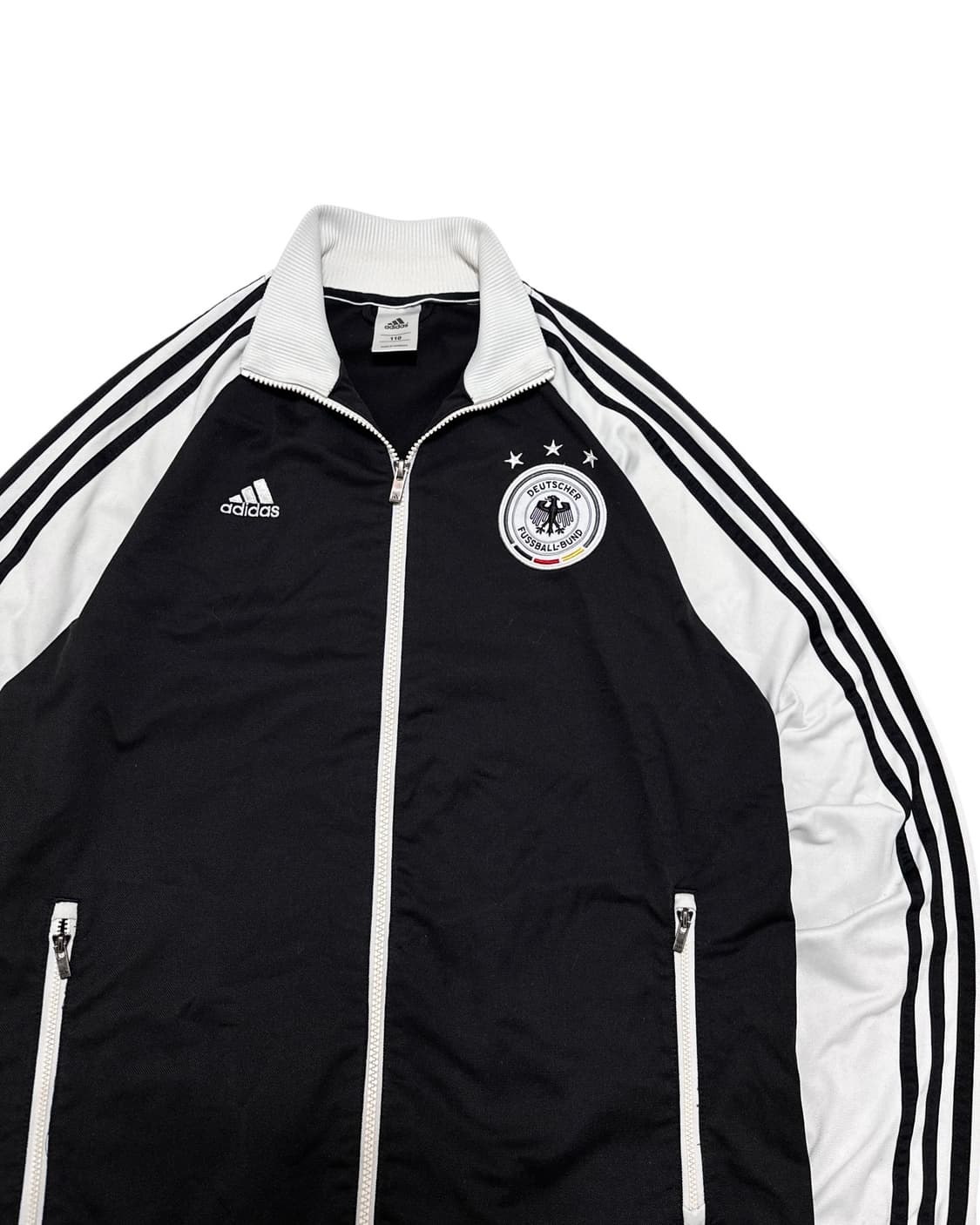 아디다스 독일 흰/검 트랙탑 져지 상품이미지2