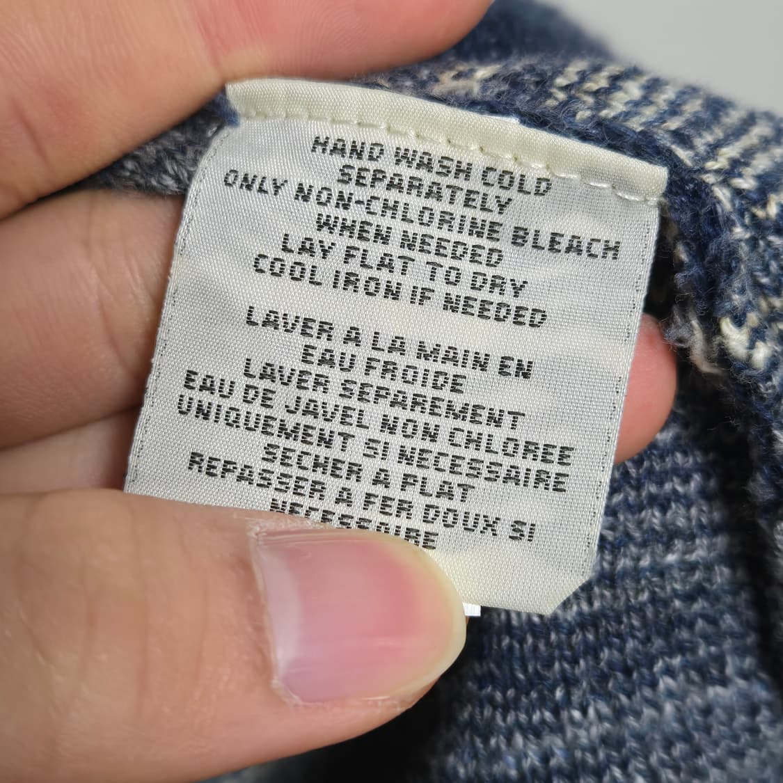 랄프로렌 데님앤서플라이 코튼 니트 / 여성 니트 상품이미지5