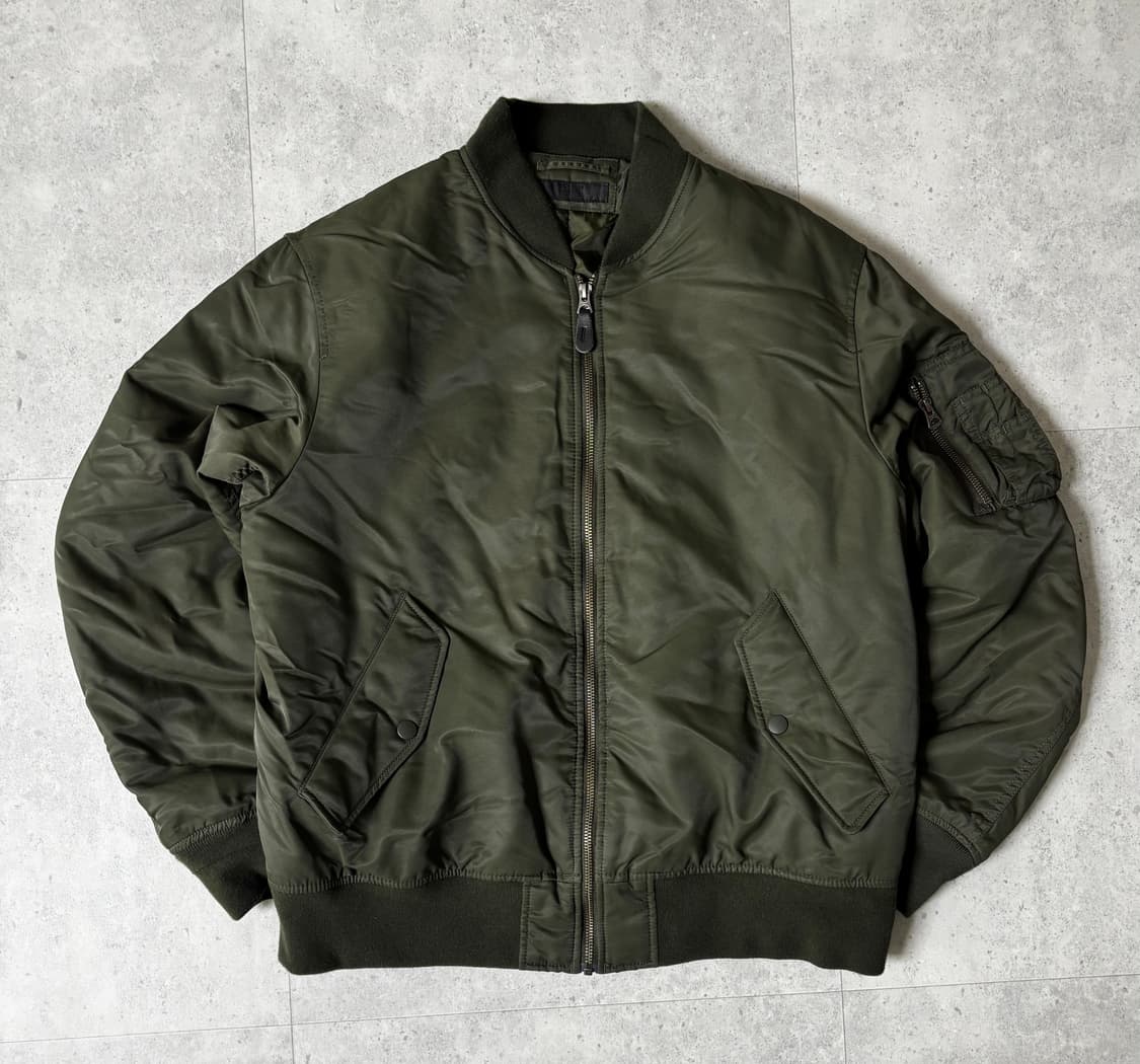 유니클로 항공점퍼 블루종 점퍼 카키 상품이미지2