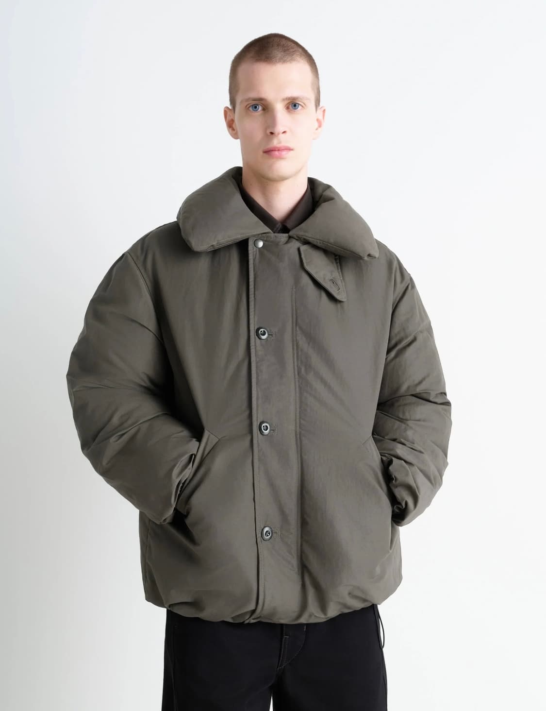 [46,48,52]르메르 25fw 푸퍼 패딩/다크 에스프레소 상품이미지1