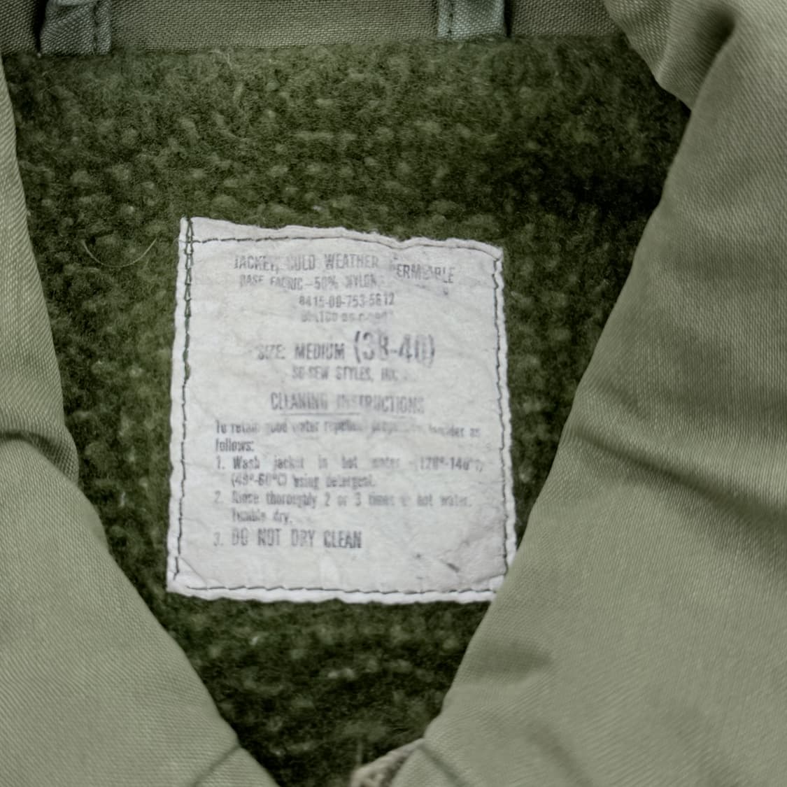 80s USN 오리지널 a2덱자켓 상품이미지3