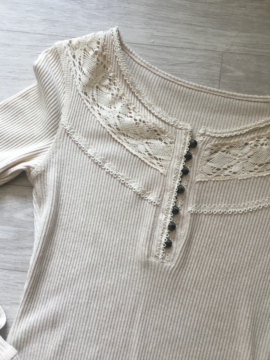 핀터깔 앤틱 y2k 빈티지 상의 상품이미지3