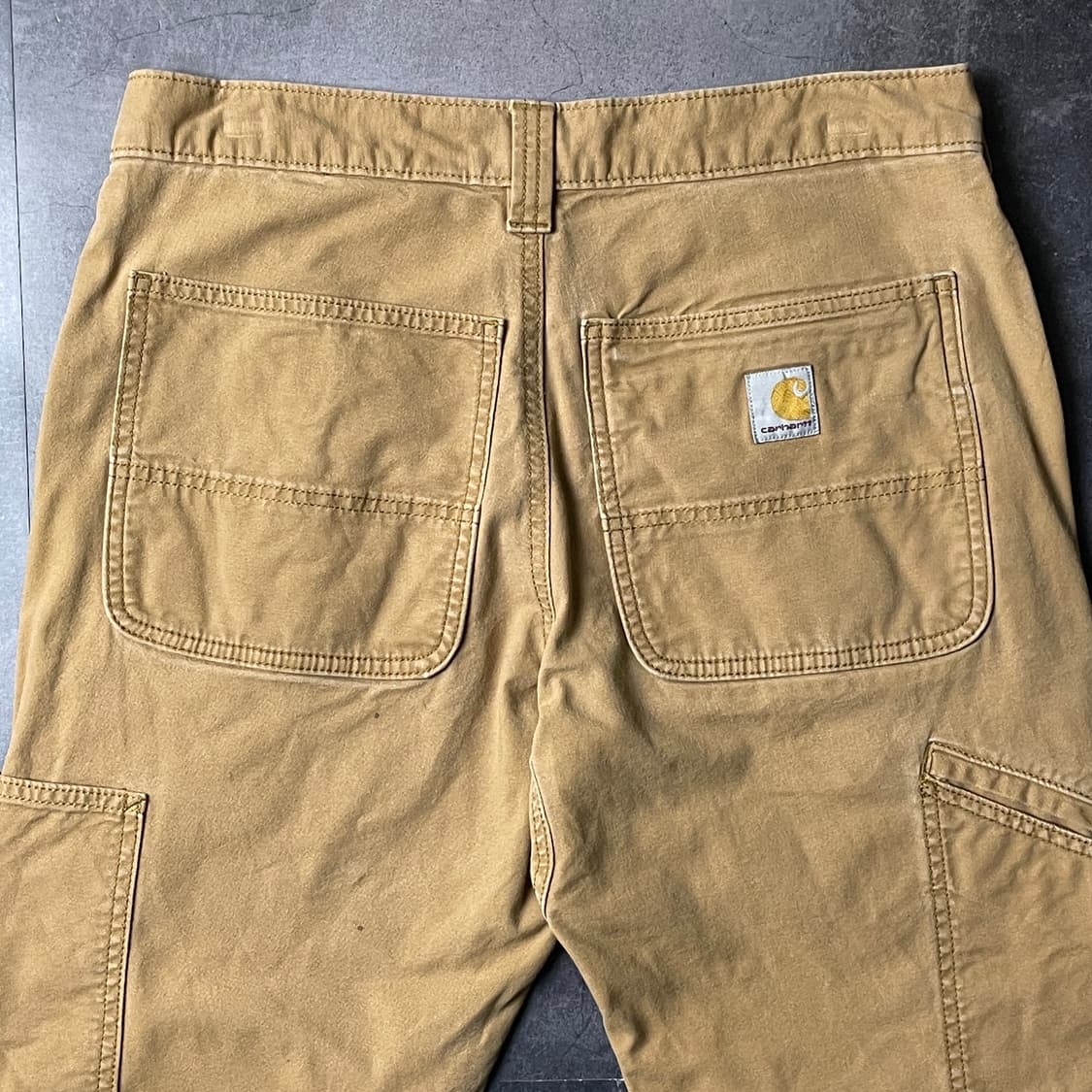 CARHARTT 칼하트BN2802 카멜 더블니 워크팬츠 A01115 상품이미지7
