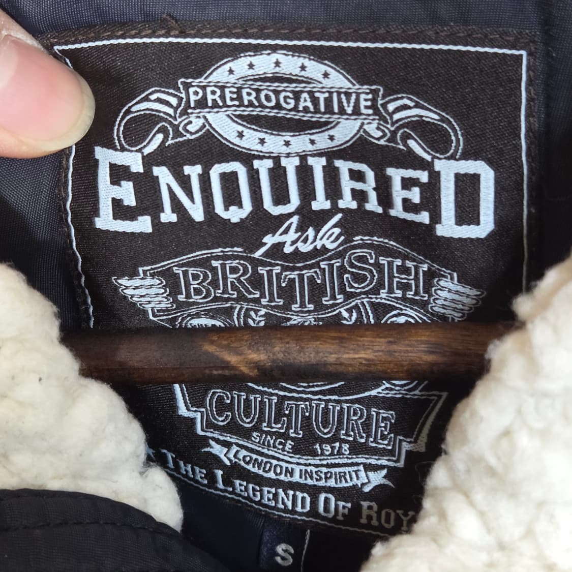 에스크 네이비 라쿤퍼 후드 투웨이 항공 패딩 상품이미지9