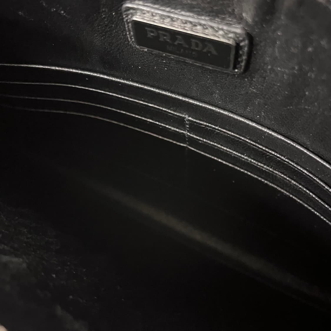 [A급/정품] 프라다 사피아노 클러치백 블랙 2NH005 상품이미지7