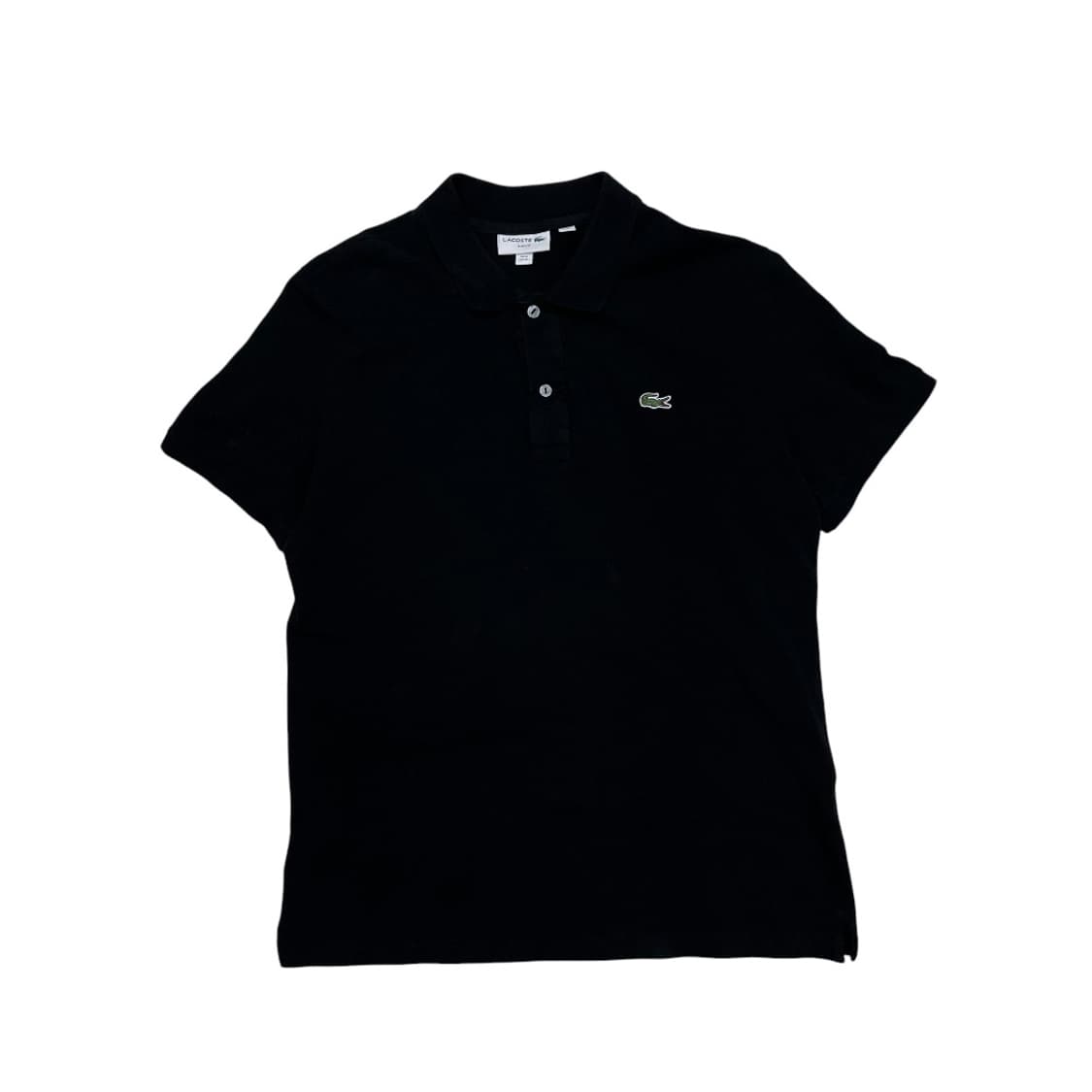 라코스테 블랙 카라 반팔 XL 상품이미지3