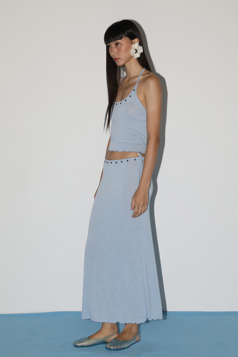 jijivisha Bay button long skirt 상품이미지2