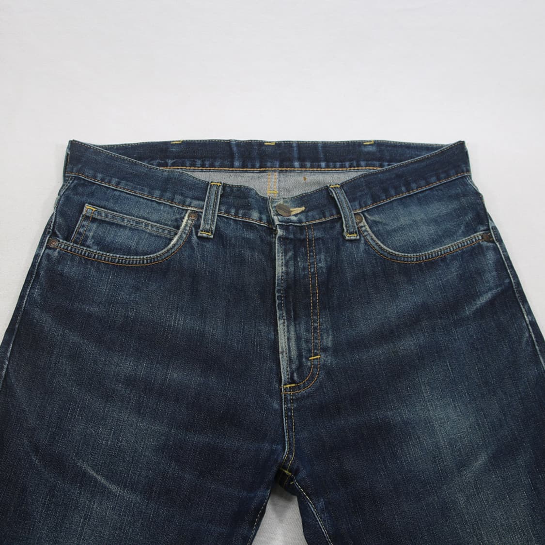 (착용컷) Wrangler 데님 팬츠 (남성용 33.5) 상품이미지5