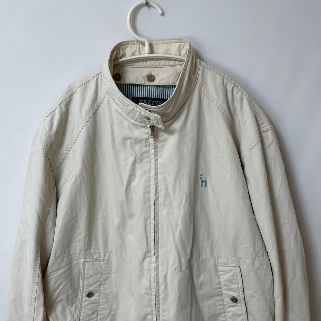 [ XL ] 헤지스 자수 로고 코튼 집업자켓 상품이미지2