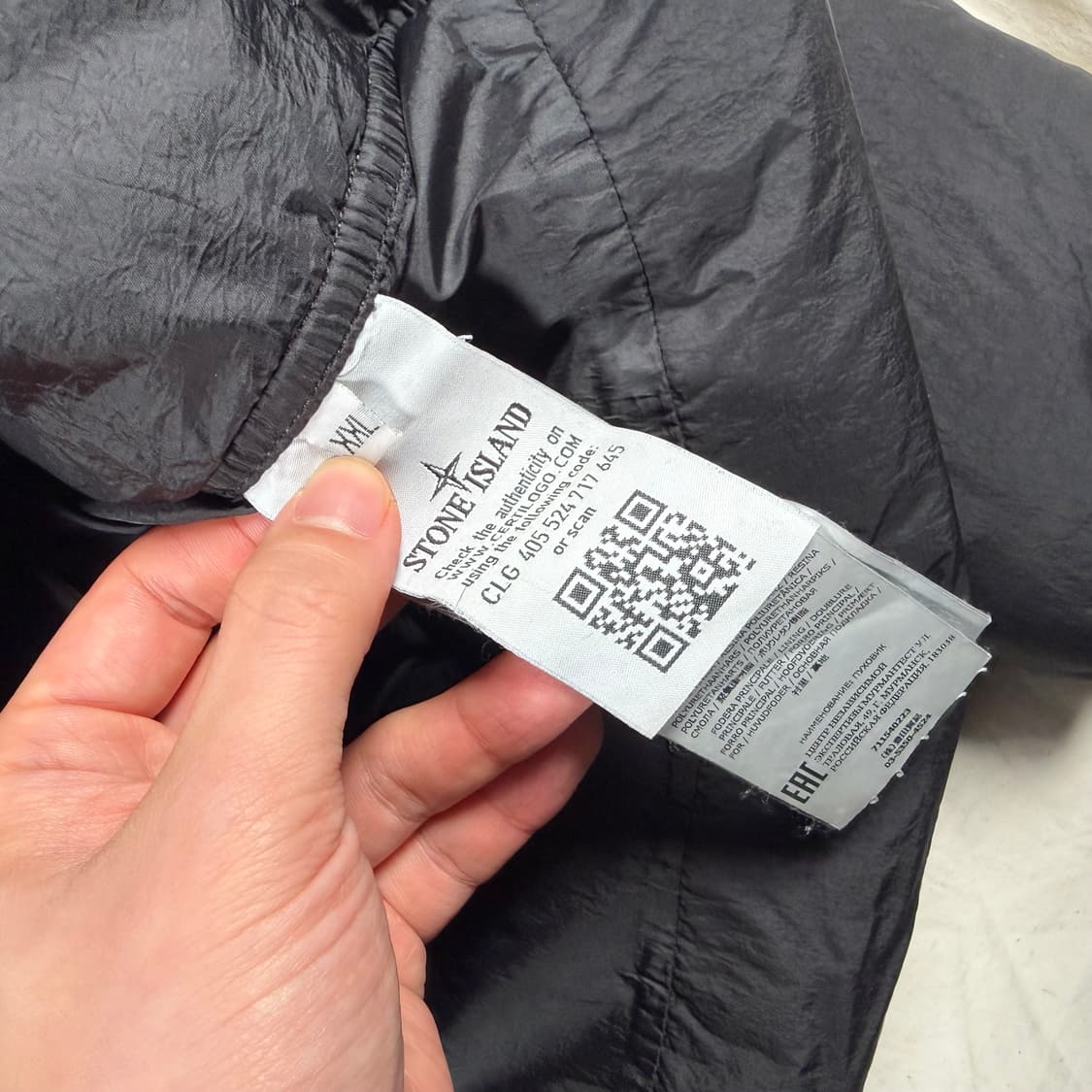 스톤아일랜드 가먼트 다이드 패딩 점퍼 자켓 상품이미지6