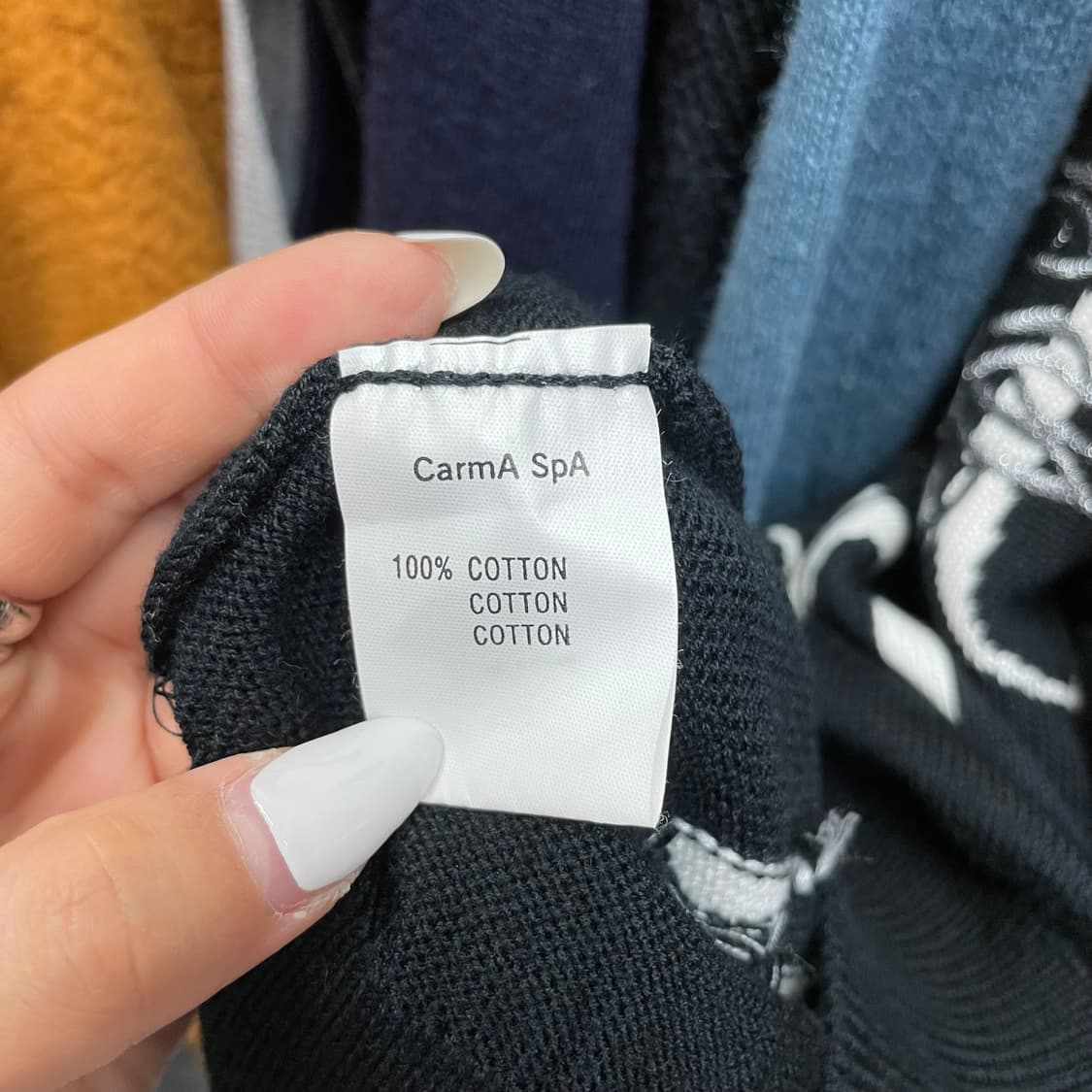 지아이니 베르사체 블랙 메두사 빅로고 니트 상품이미지7