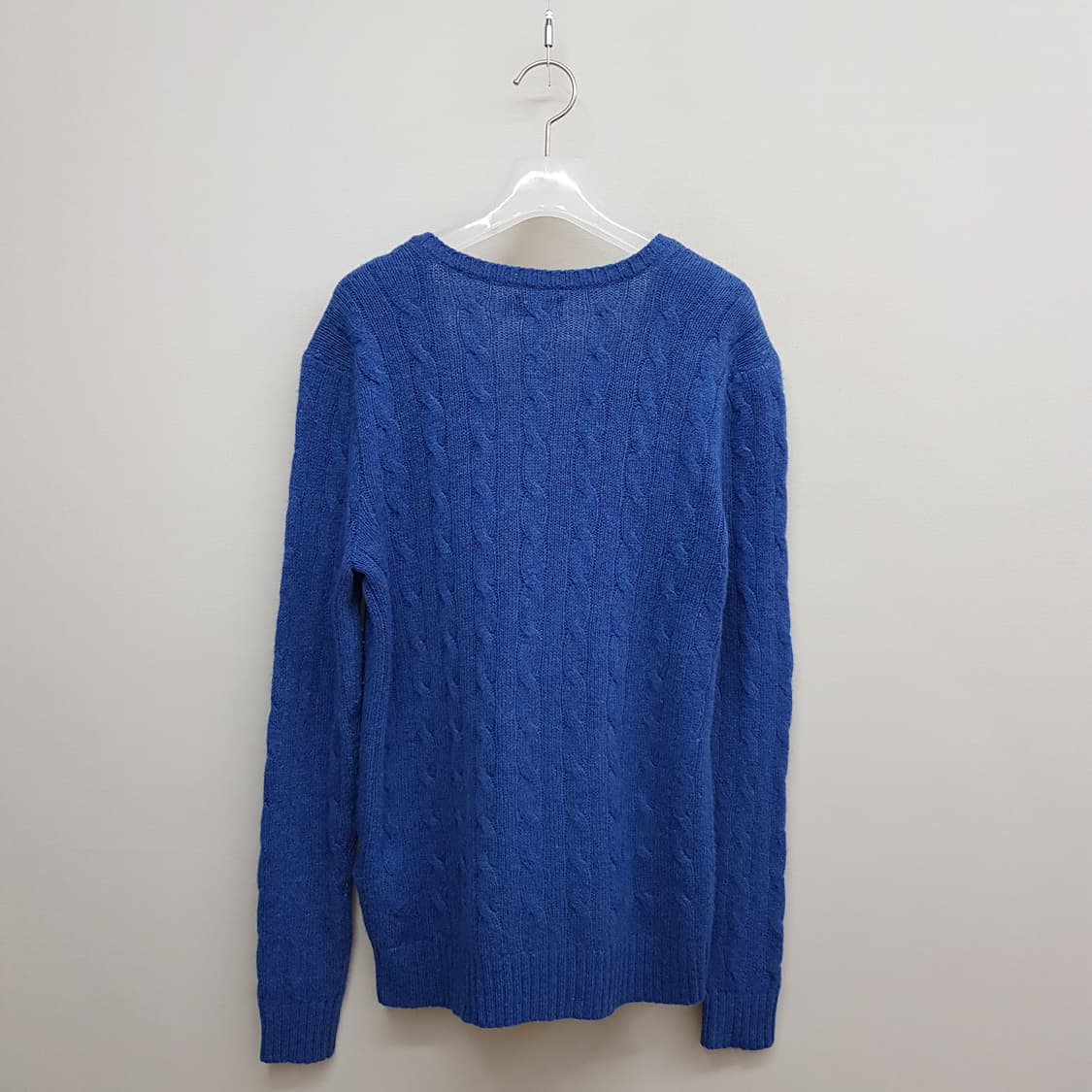 폴로 랄프로렌 울 캐시미어 브이넥 니트 M사이즈 상품이미지3