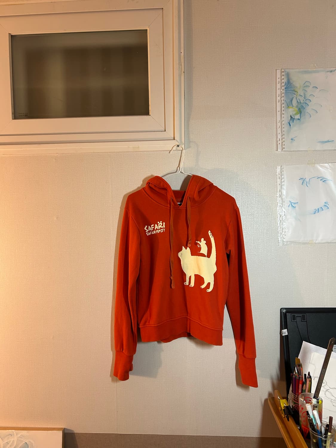 사파리 스팟 후드티 상품이미지1