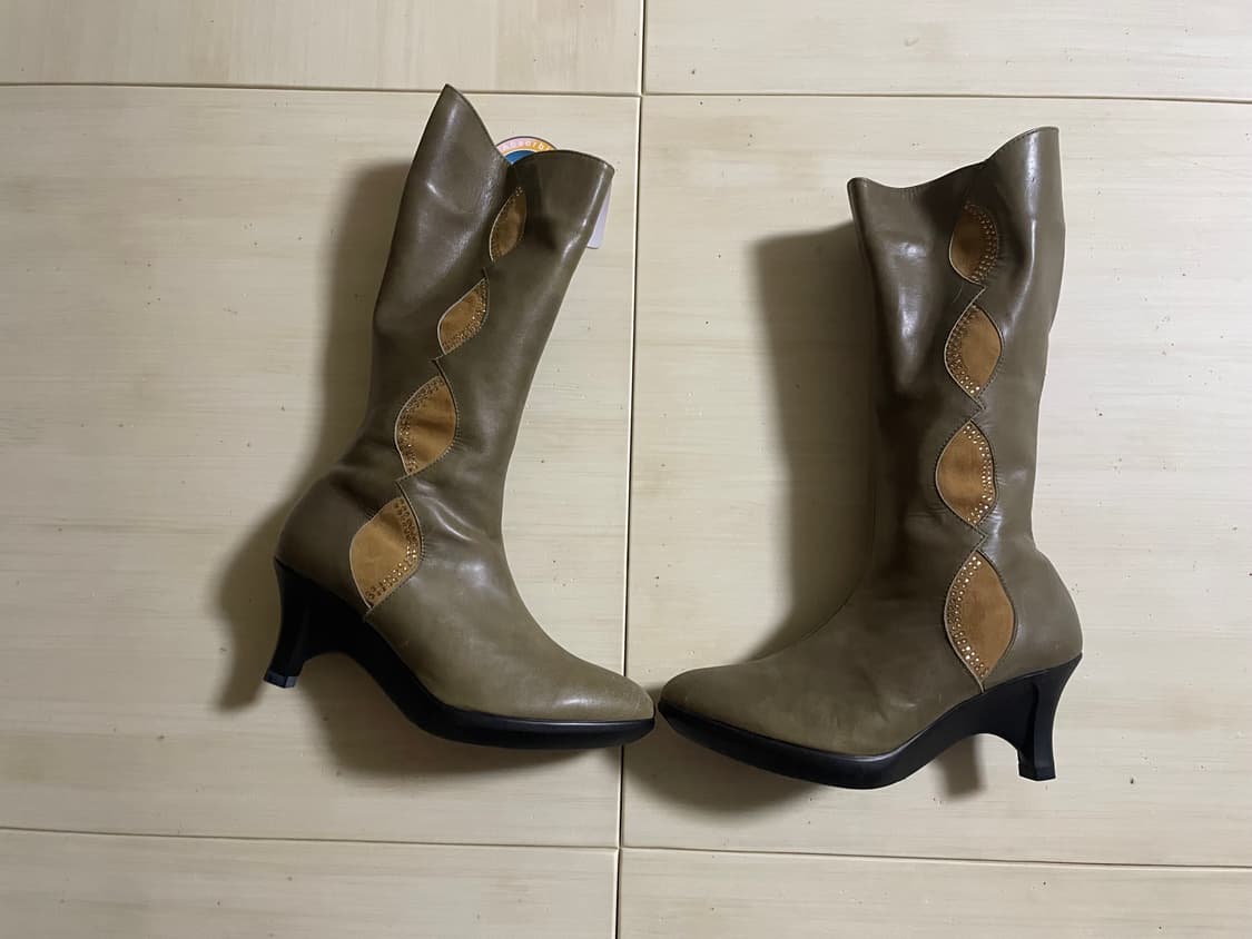 소가죽 웨스턴 부츠 235 새상품 상품이미지1