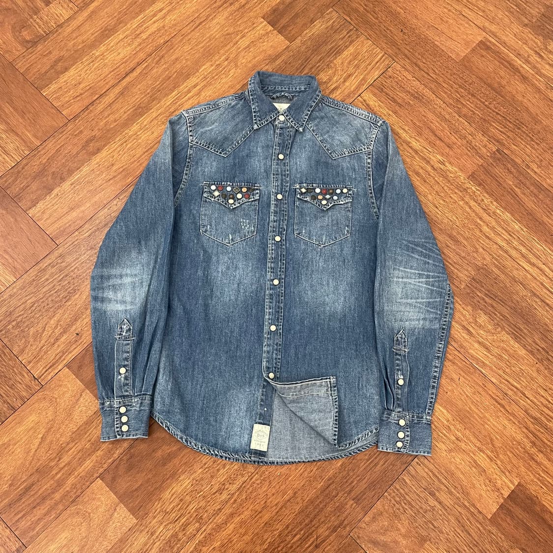 폴로 데님앤서플라이 웨스턴 데님 셔츠 상품이미지1