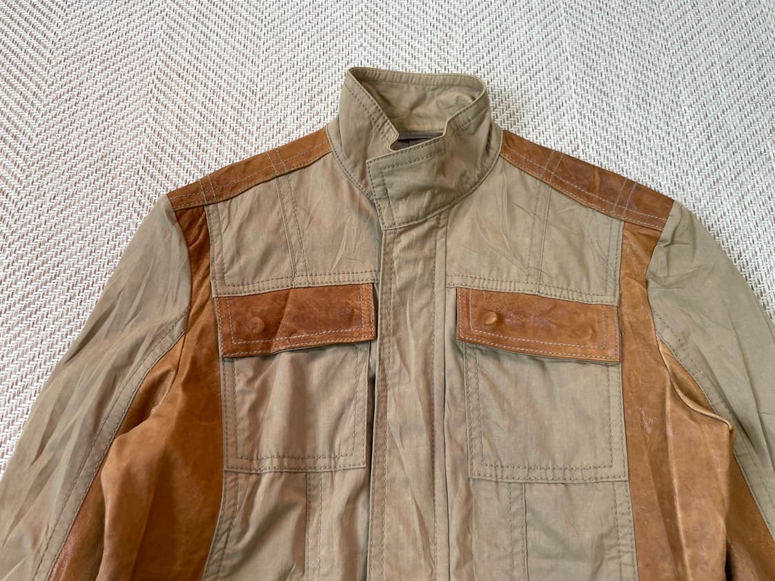 콤카이즘 보노 하이브리드 라이더 레더 자켓 goa lgb J03482 상품이미지3