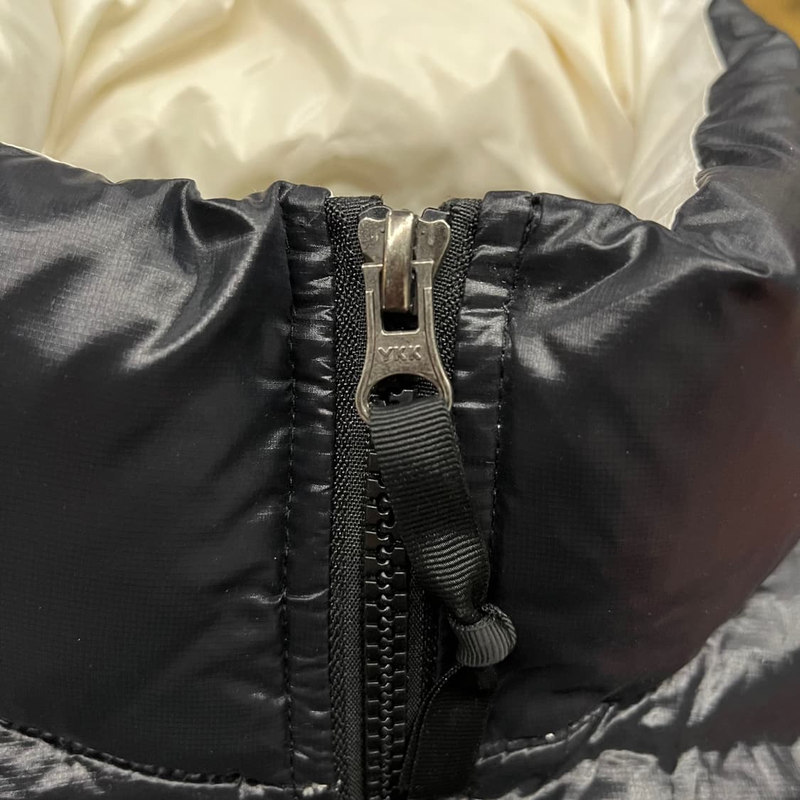 [정품/S] 노스페이스 우먼 눕시 크롭 패딩 화이트 b14 상품이미지6