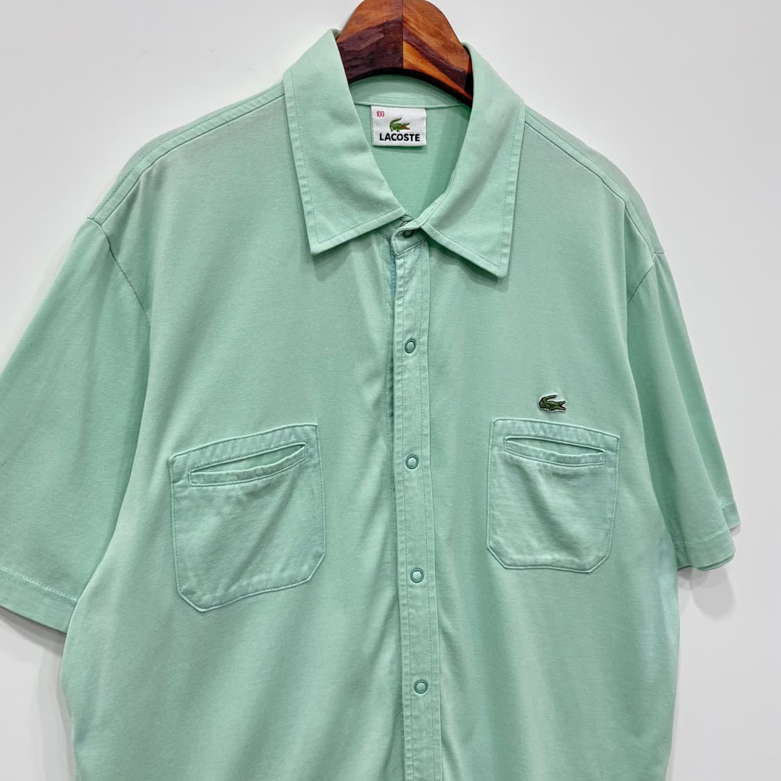 Lacoste 반소매 오픈 티셔츠 상품이미지1