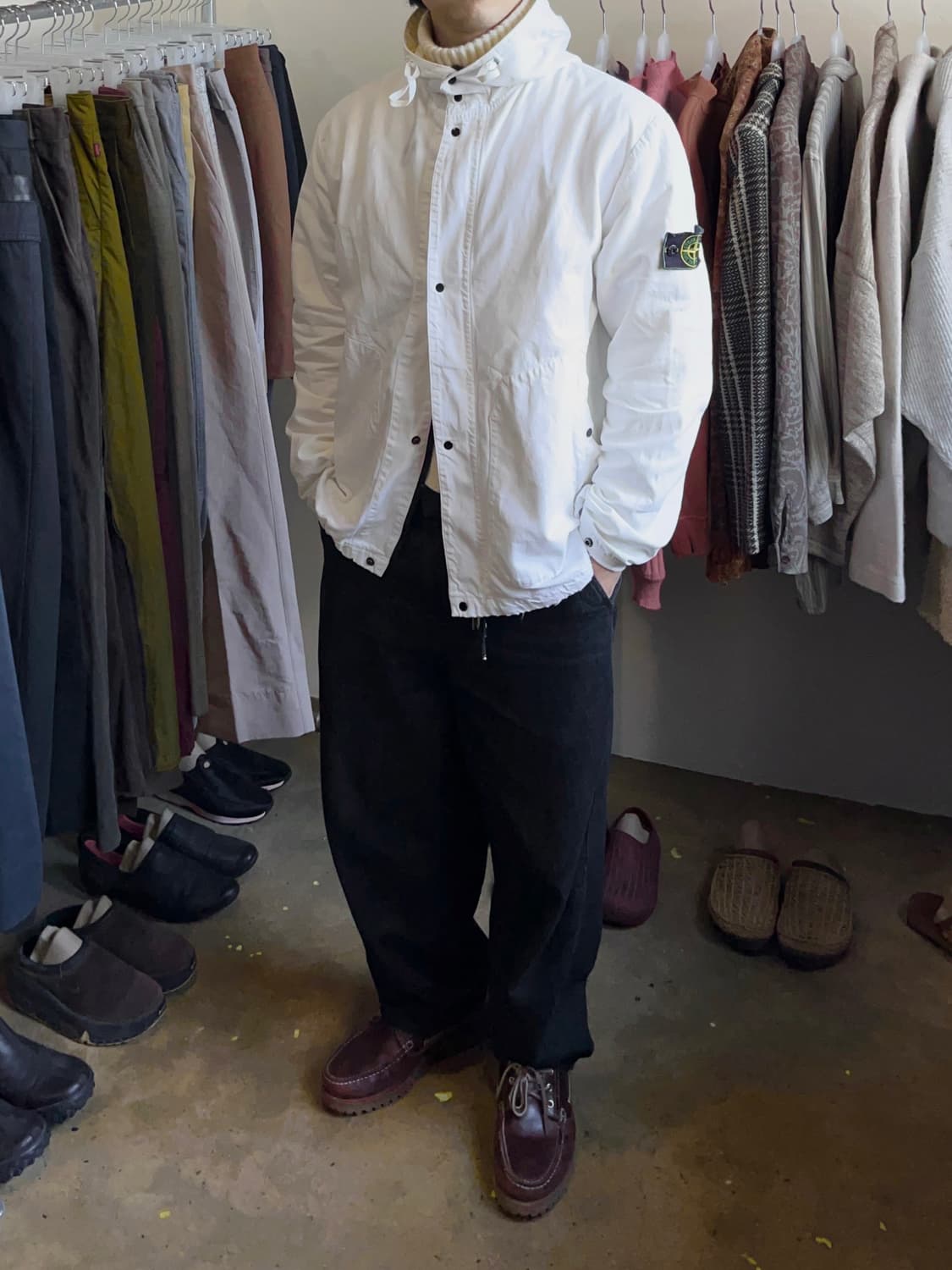 [L]99AW 스톤아일랜드 아카이브 후디 자켓  상품이미지3