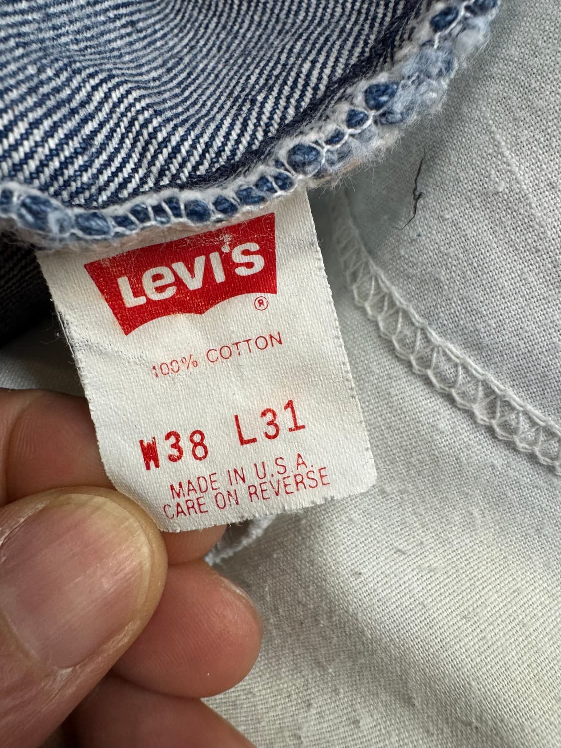 90s 리바이스 517 부츠컷 데님팬츠usa 상품이미지6