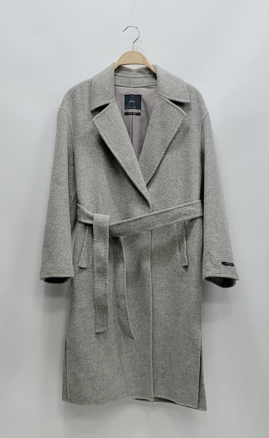 Roem 로엠 핸드메이드 모 100% 벨티드 코트 / 여 85 그레이
z 상품이미지1