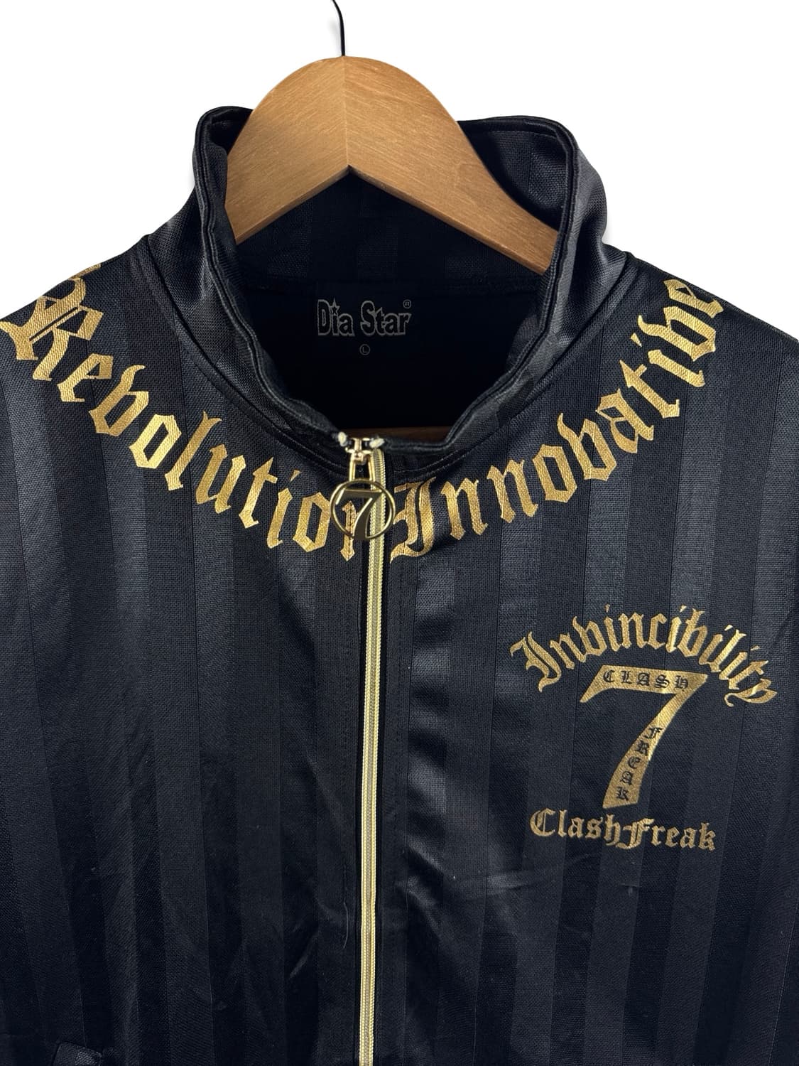 JPN Y2K 레터링 골드 프린팅 반팔져지2176 상품이미지3