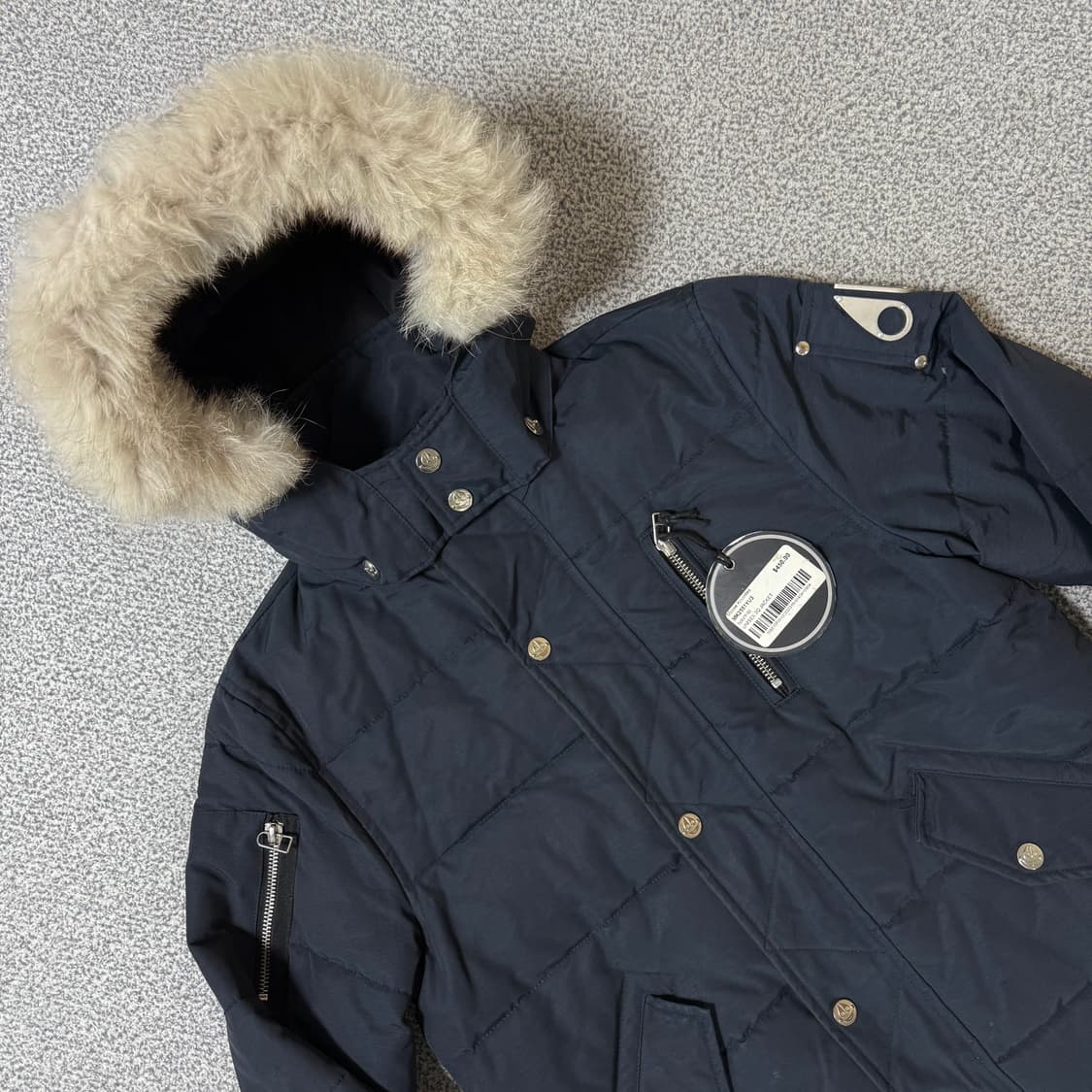 무스너클 쓰리쿼터 패딩 자켓 여성용 아동용 상품이미지4