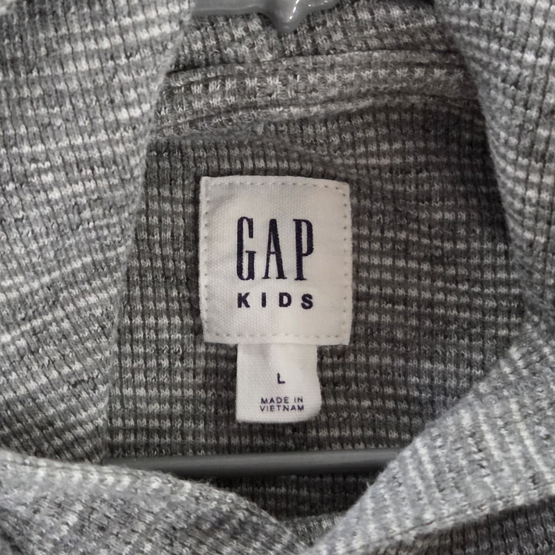 갭 키즈 그레이 후드티 L(10-11)  상품이미지4