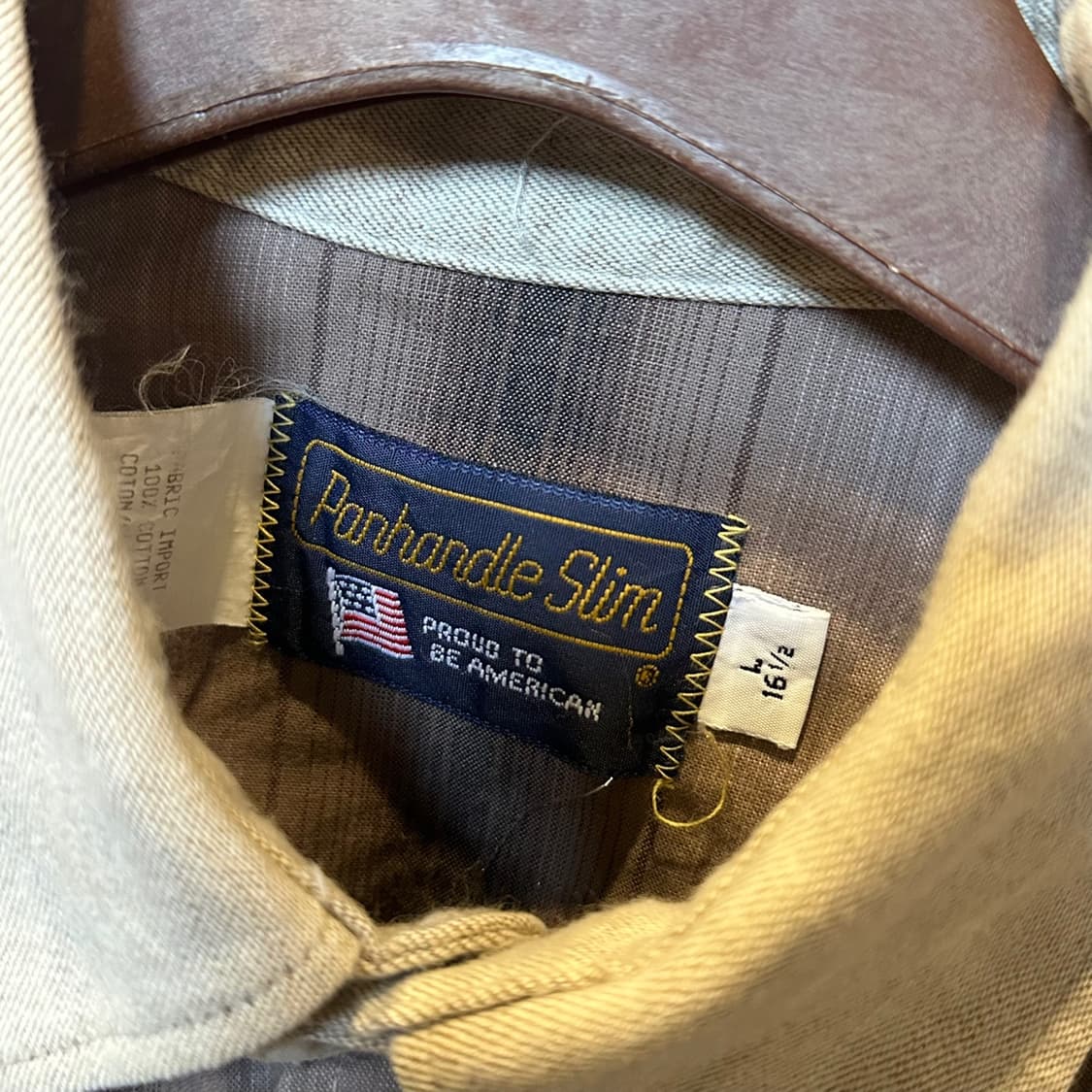 USA VINTAGE 웨스턴 셔츠 스트라이프 패턴 스냅버튼 디테일 그레이 상품이미지6