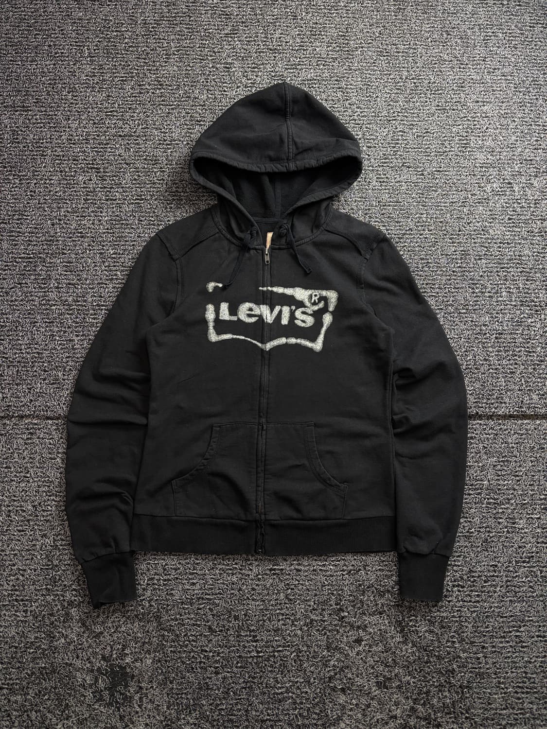 리바이스 빅로고 올드스쿨 기모 후디 집업 2835 상품이미지2