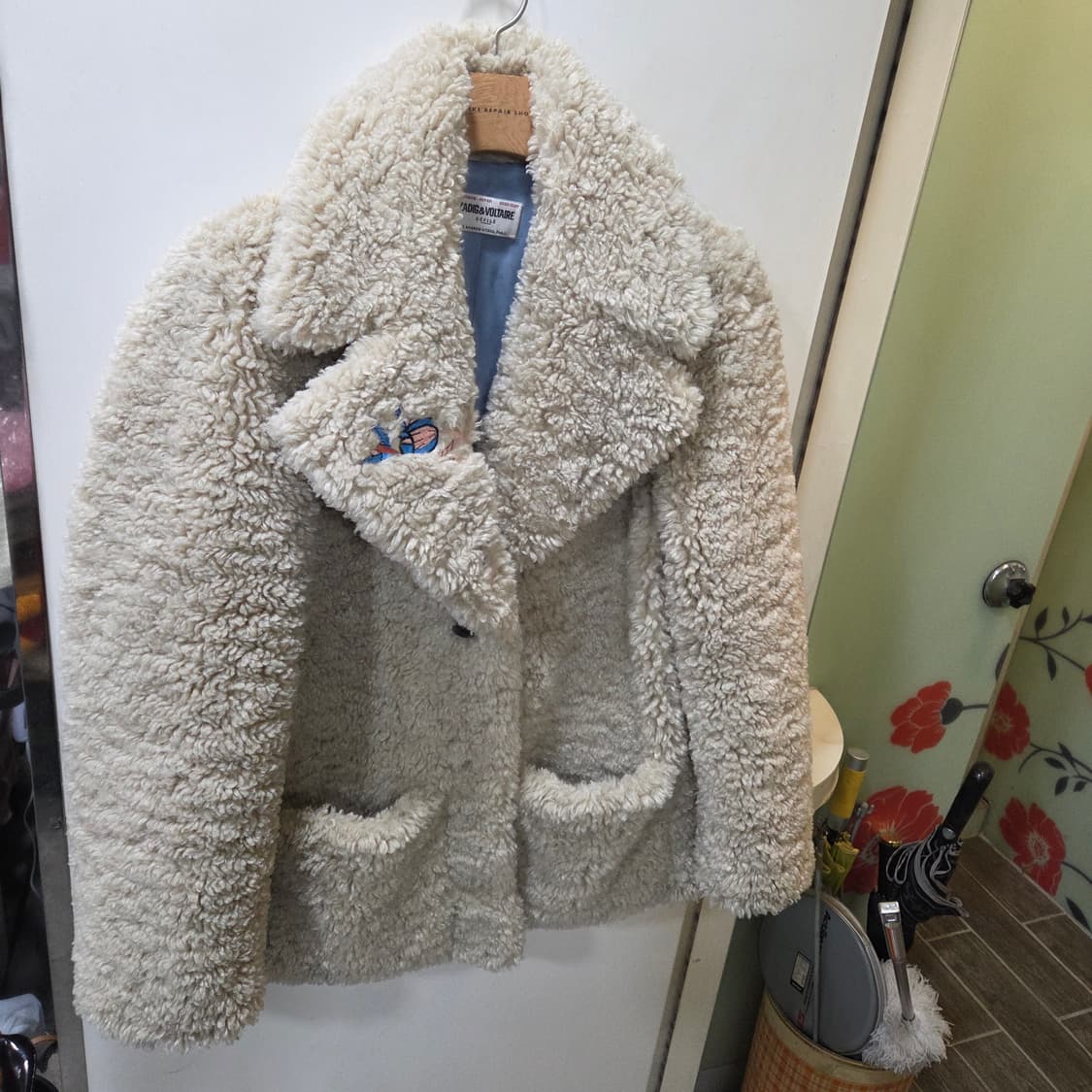 쟈딕앤볼테르 부클 퍼 코트 상품이미지2