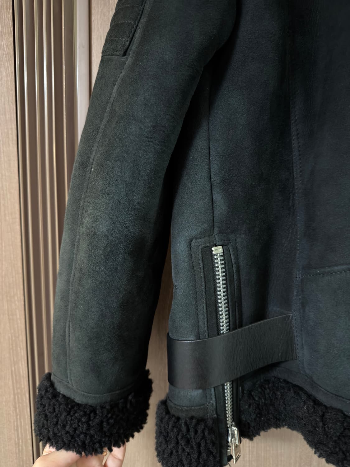 올세인츠 GARRIX 무스탕 상품이미지9