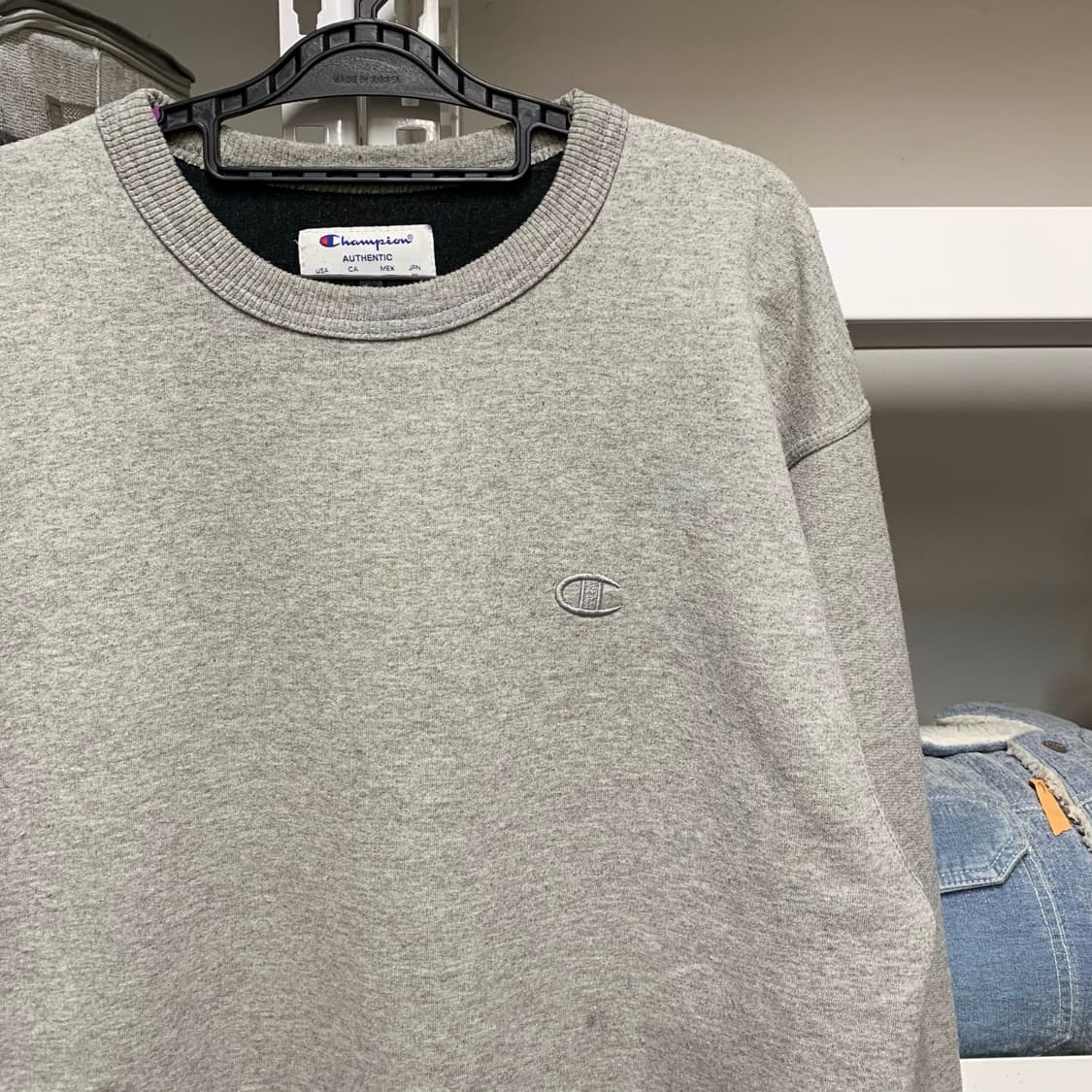 [XL] 챔피온 플레인 맨투맨 스웻셔츠 상품이미지1
