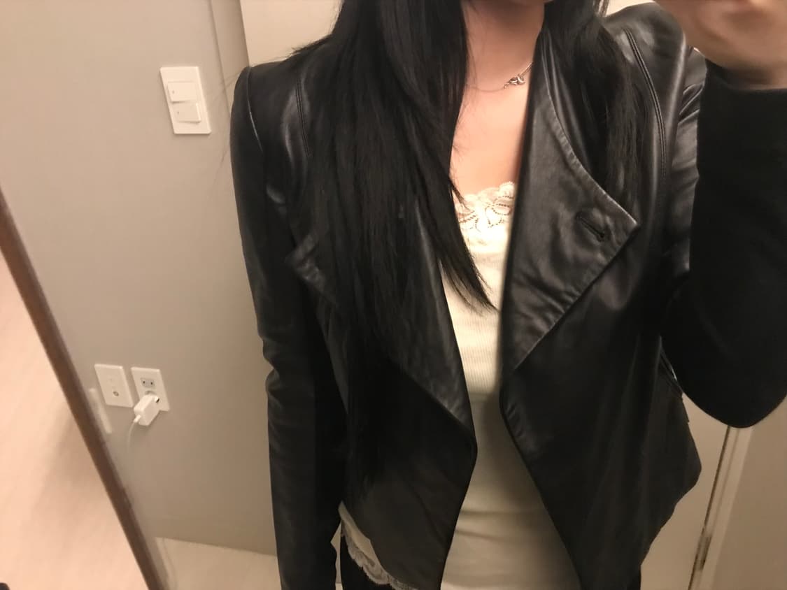 Leather jacket 상품이미지1