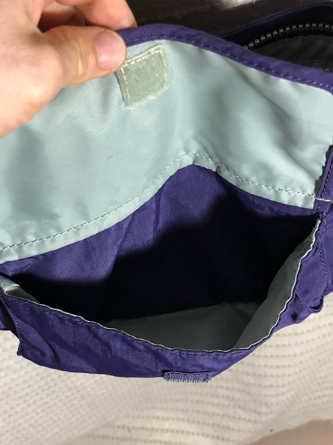 빈티지 키플링 Y2K 퍼플 미니 크로스백 숄더백 여행가방 상품이미지5