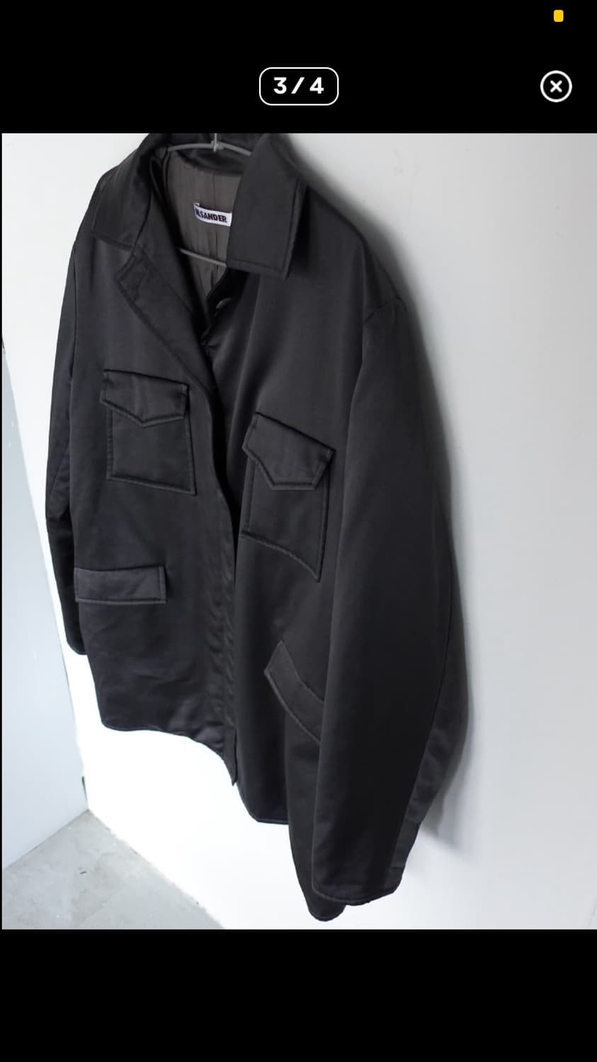 Jil Sander by Raf Simons Silk Jacket 상품이미지3