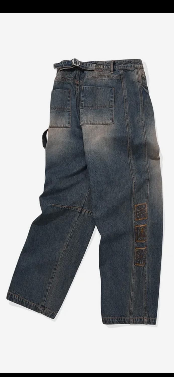 카락터Vintage emblem denim pants / Muddy bl 상품이미지9