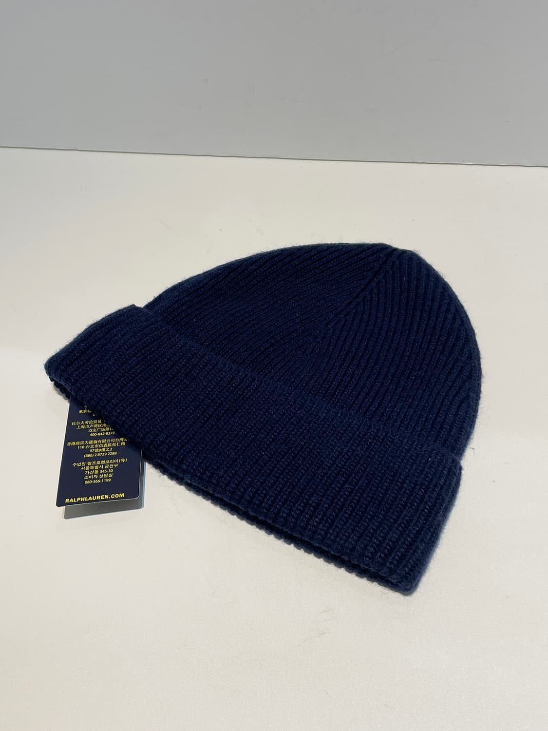 폴로 랄프로렌 베어 네이비 비니 미사용 새 상품 A1542 상품이미지3