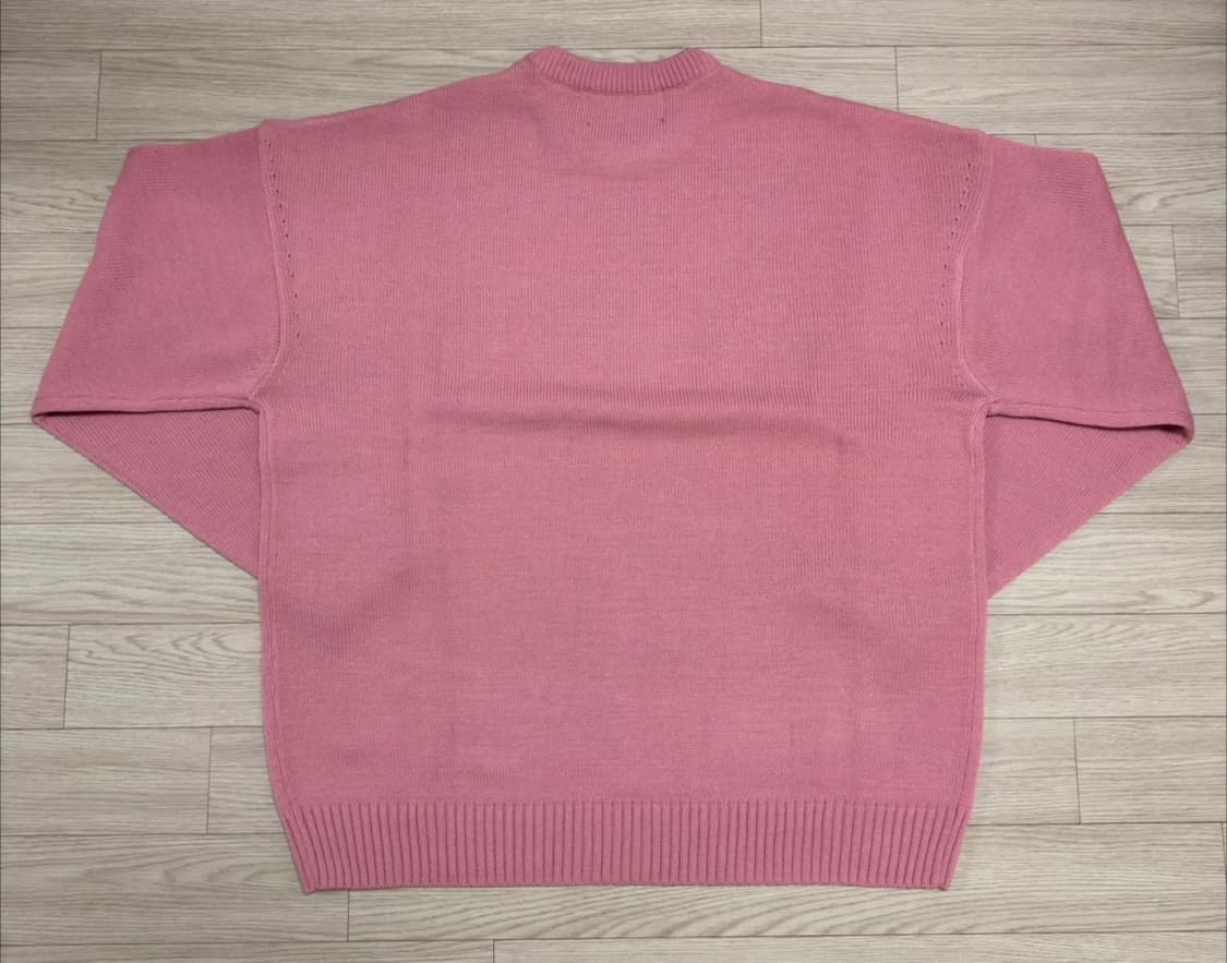 33 story 핑크 니트 오버핏 프리 상품이미지4