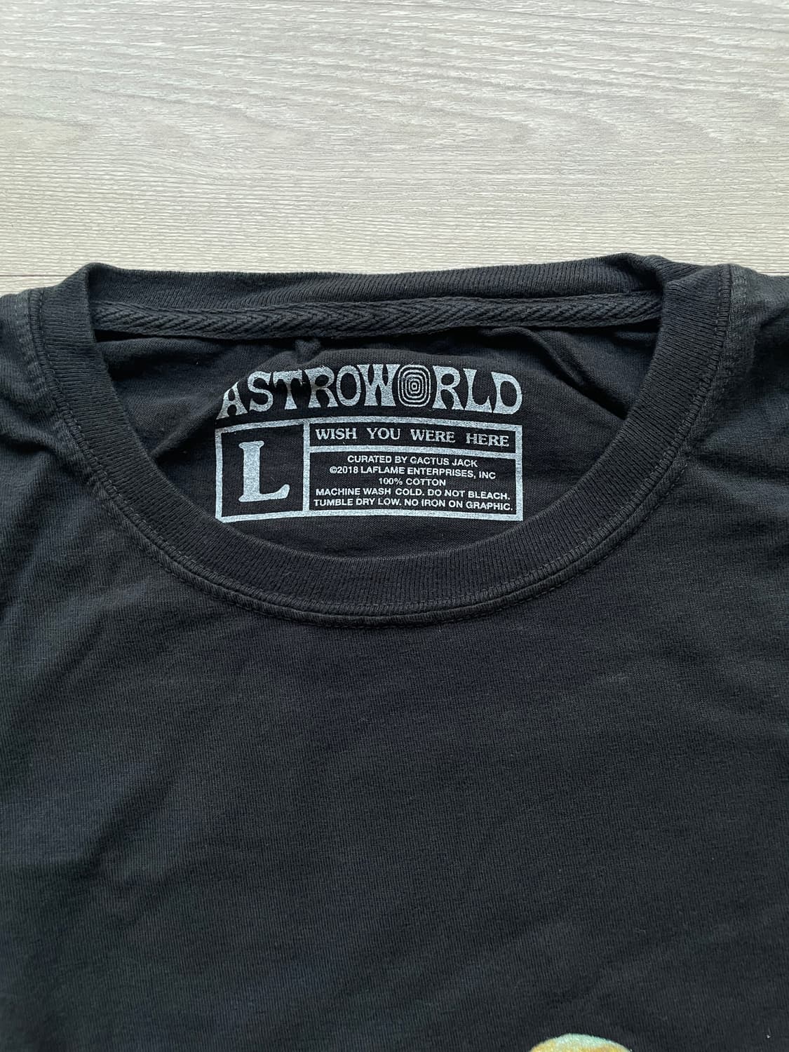 트래비스 스캇 ASTROWORLD 투어 티셔츠 상품이미지3