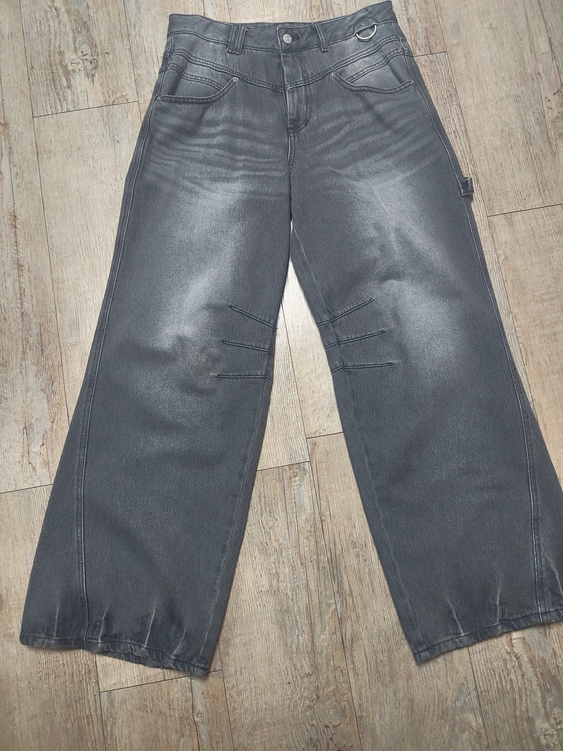 Nache grey denim jeans (unisex) 상품이미지2