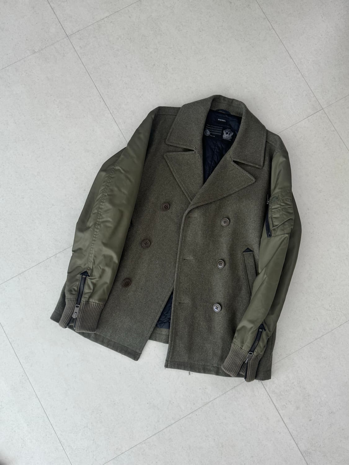 디젤 DIESEL 밀리터리 코트 (XL) 상품이미지1