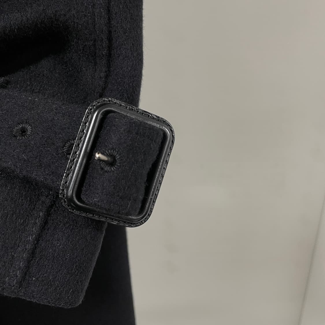 버버리 블랙 퍼 코트 6(W) 상품이미지4