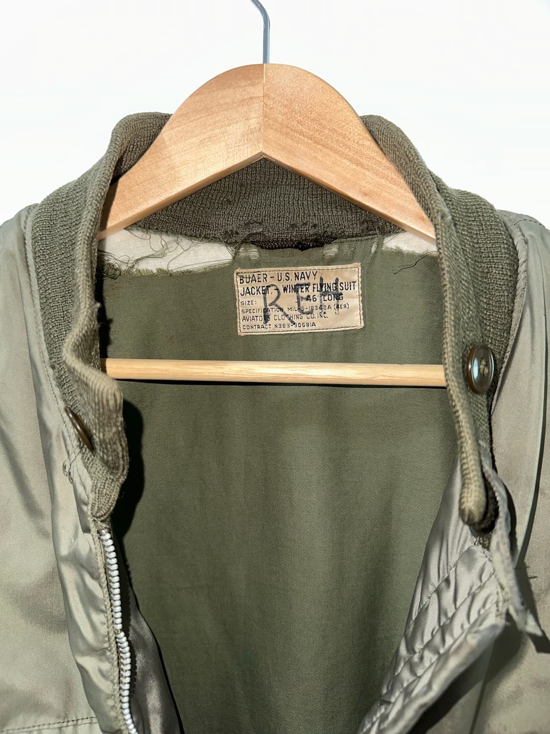 60‘s USN G-8 wep 플라이트 자켓 상품이미지2
