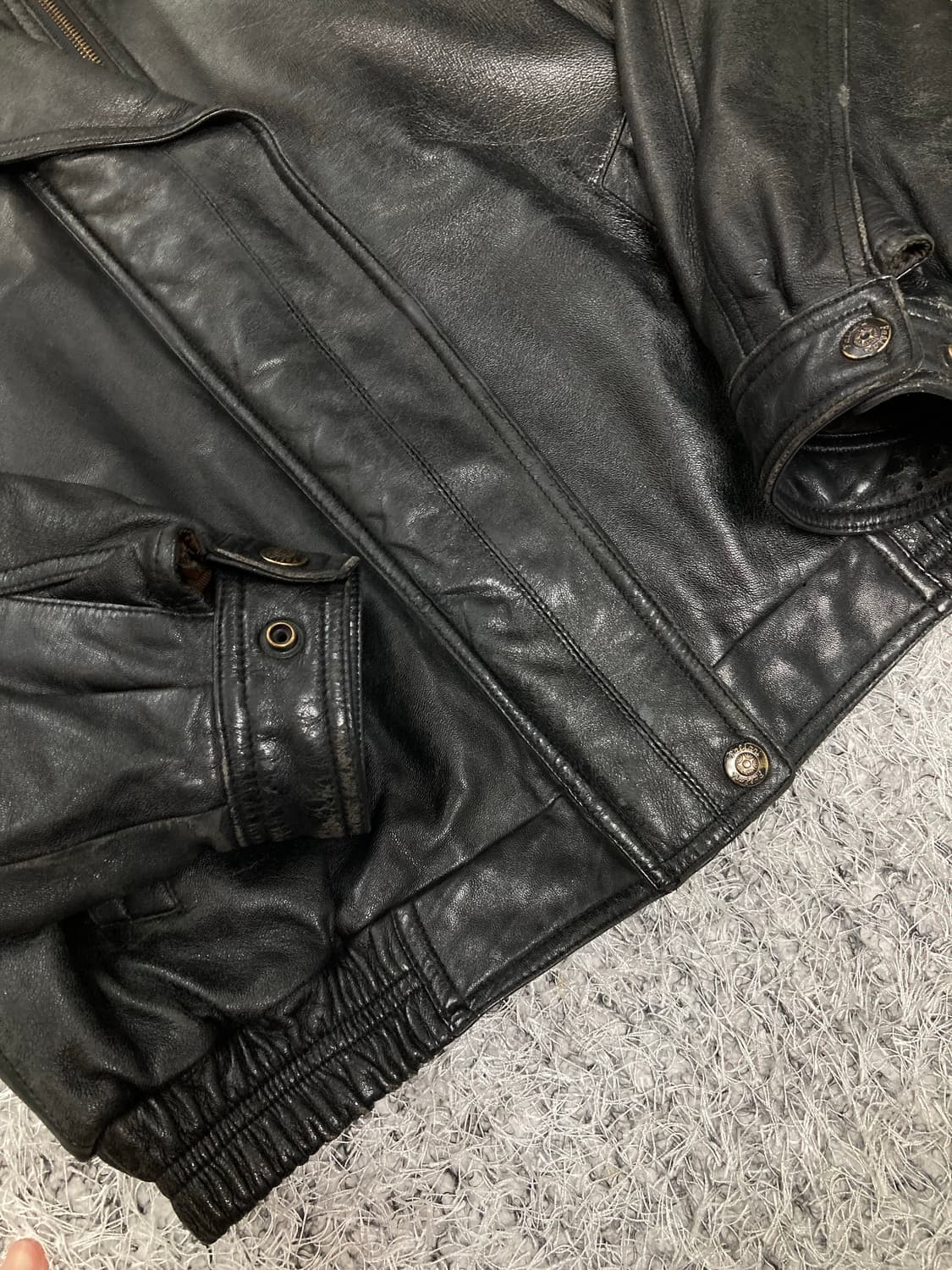 USA vtg 양가죽 자켓 상품이미지5