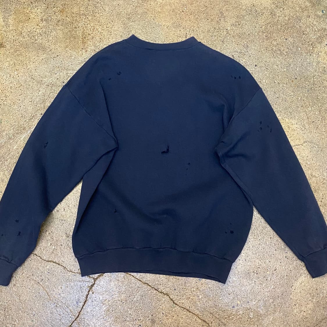 90s USA 빈티지 데미지 바이크 맨투맨  상품이미지5