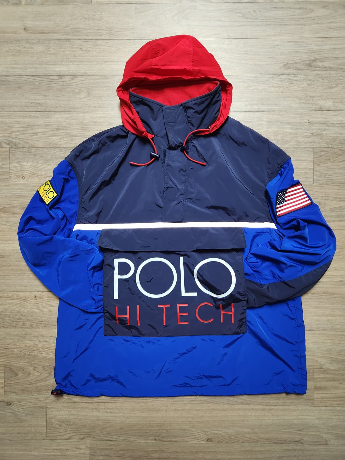 (새상품)폴로 하이테크 컬러블록 풀오버 자켓 Polo Hi Tech 상품이미지3